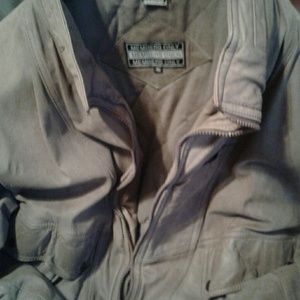 Vintage Leather Members Only Jacket